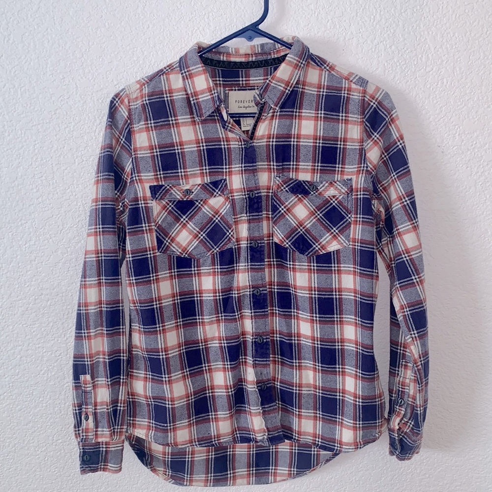 Fall plaid shirt